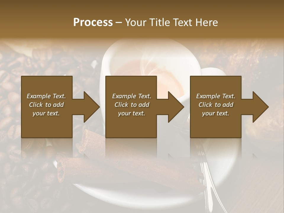 Bars Italian Cappuccino PowerPoint Template