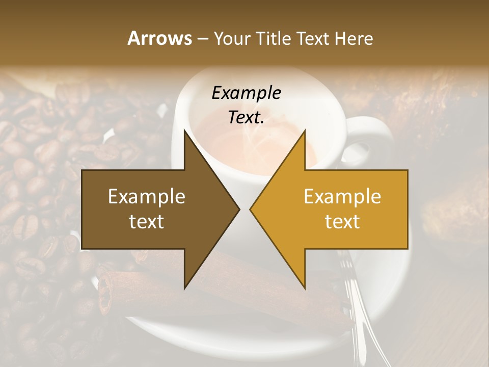 Bars Italian Cappuccino PowerPoint Template