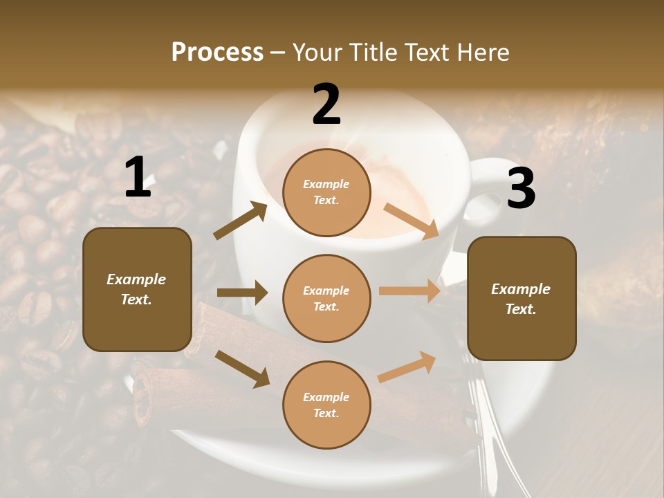 Bars Italian Cappuccino PowerPoint Template