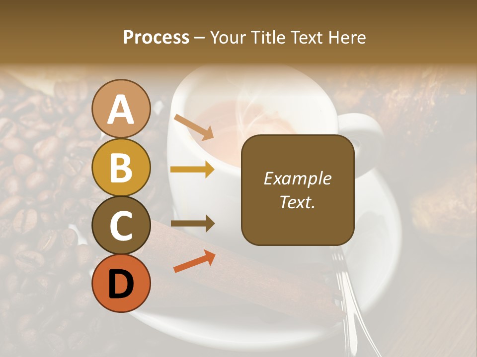 Bars Italian Cappuccino PowerPoint Template