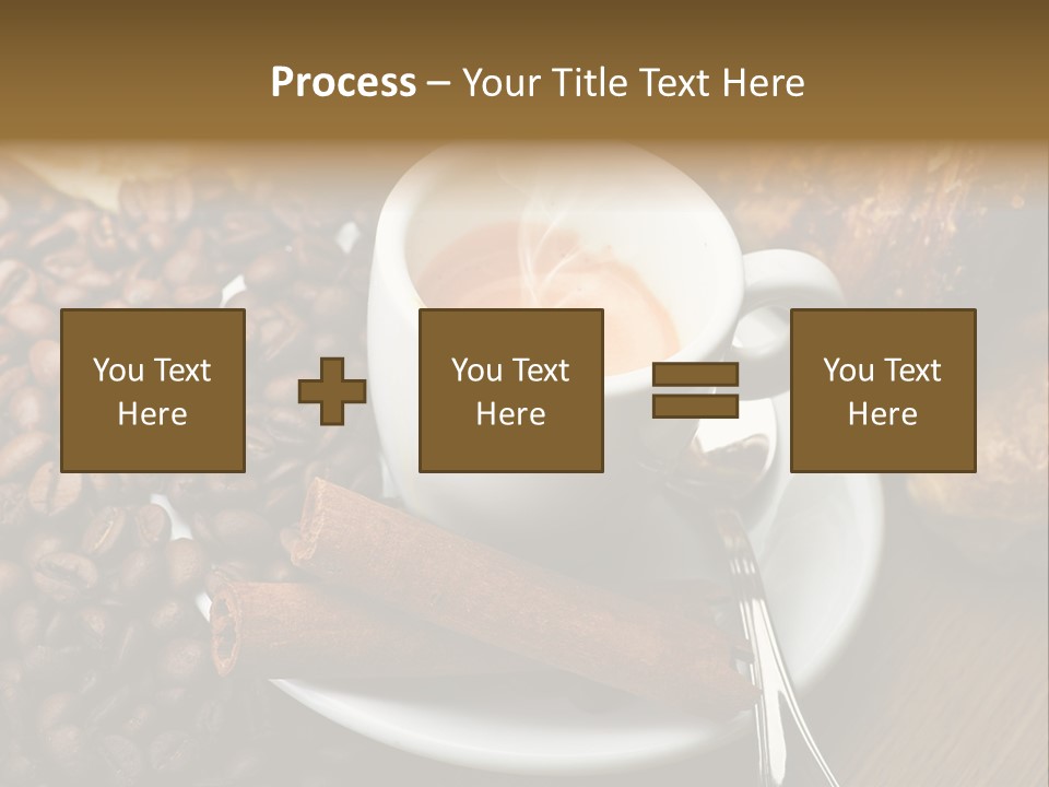 Bars Italian Cappuccino PowerPoint Template
