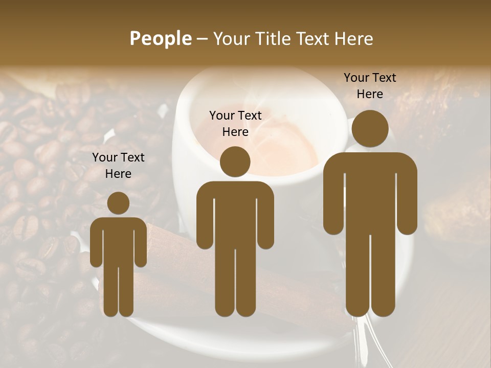 Bars Italian Cappuccino PowerPoint Template