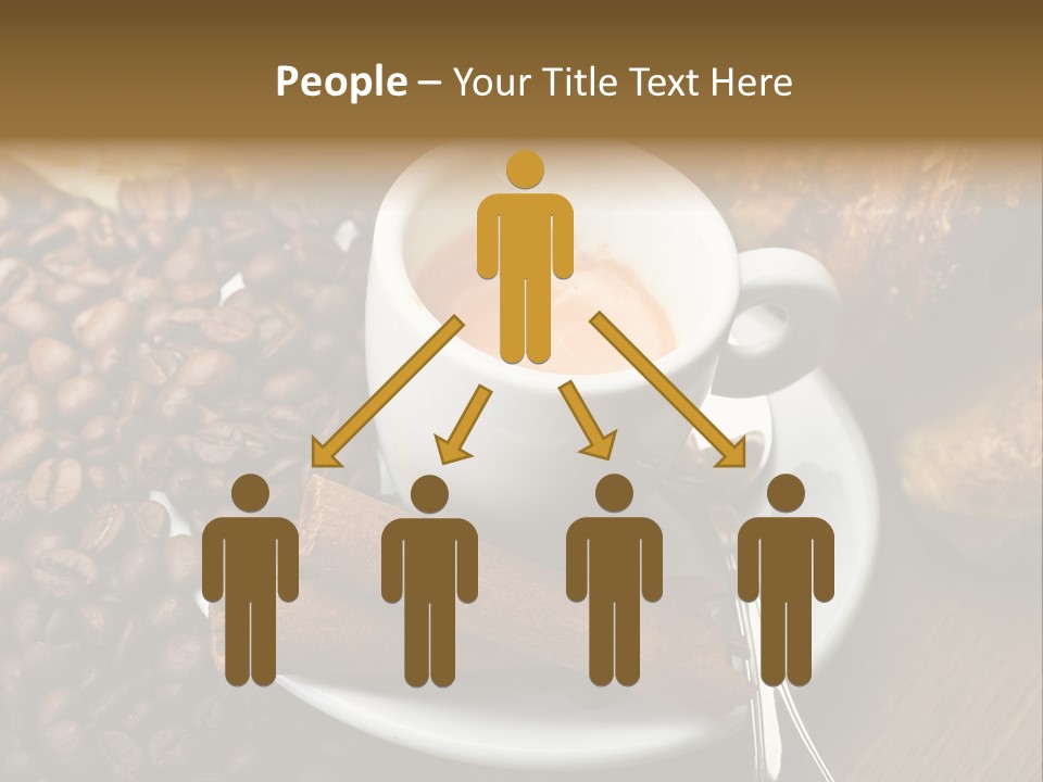 Bars Italian Cappuccino PowerPoint Template