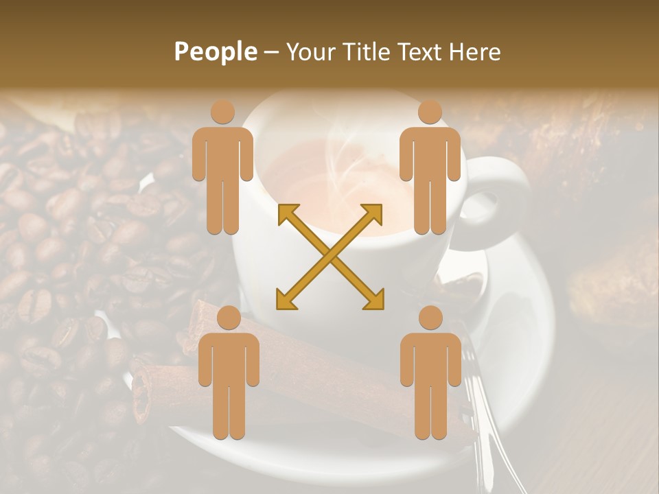 Bars Italian Cappuccino PowerPoint Template