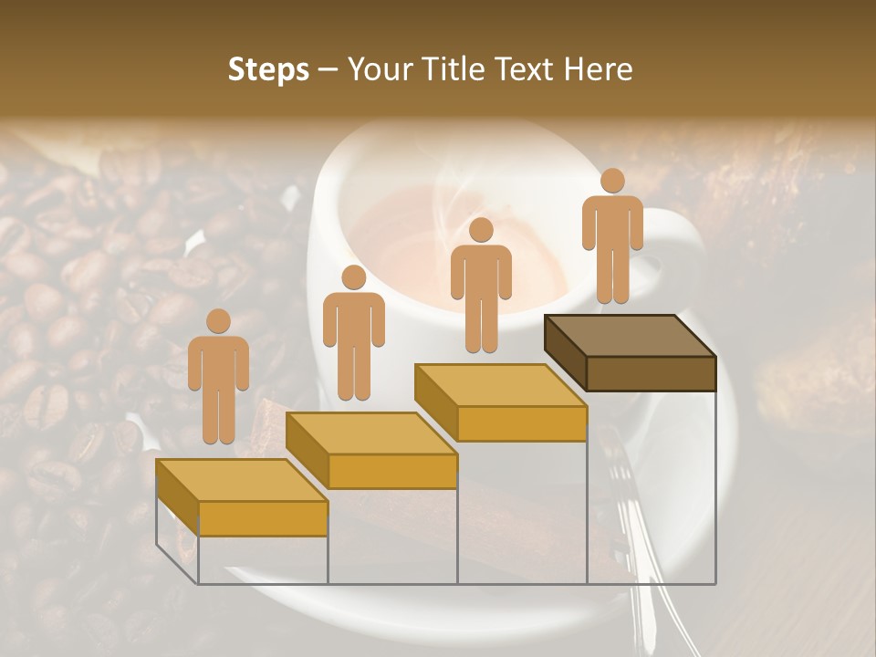 Bars Italian Cappuccino PowerPoint Template