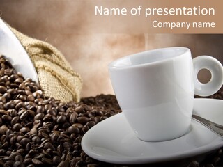 Cafe Class Beauty PowerPoint Template