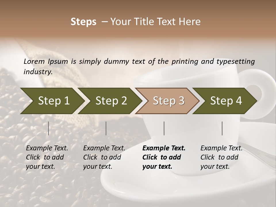 Cafe Class Beauty PowerPoint Template