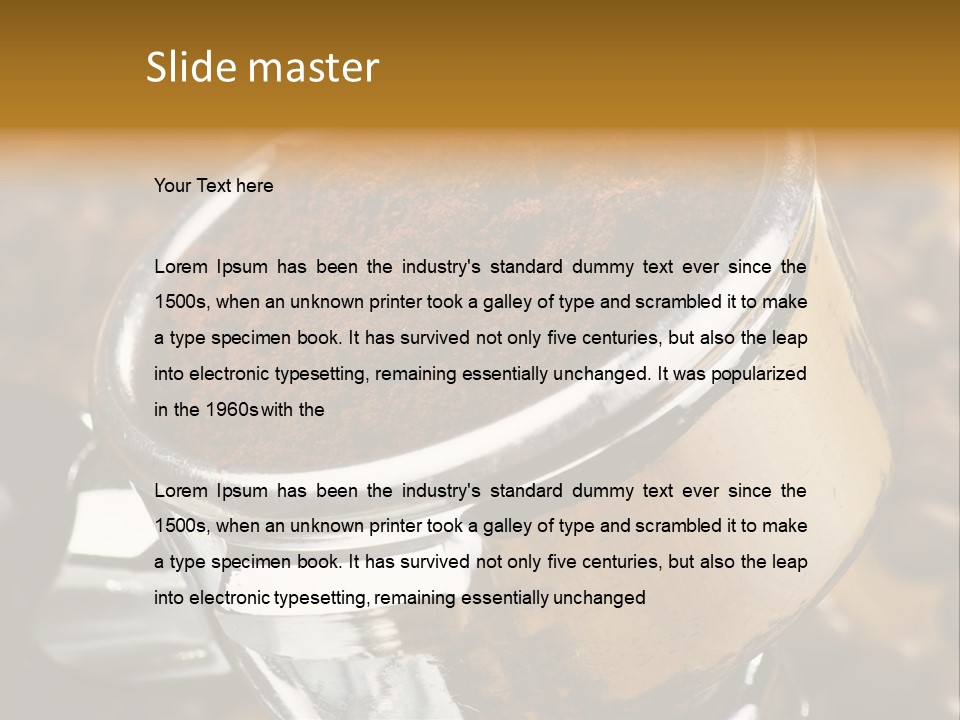 Roast Full Machine PowerPoint Template