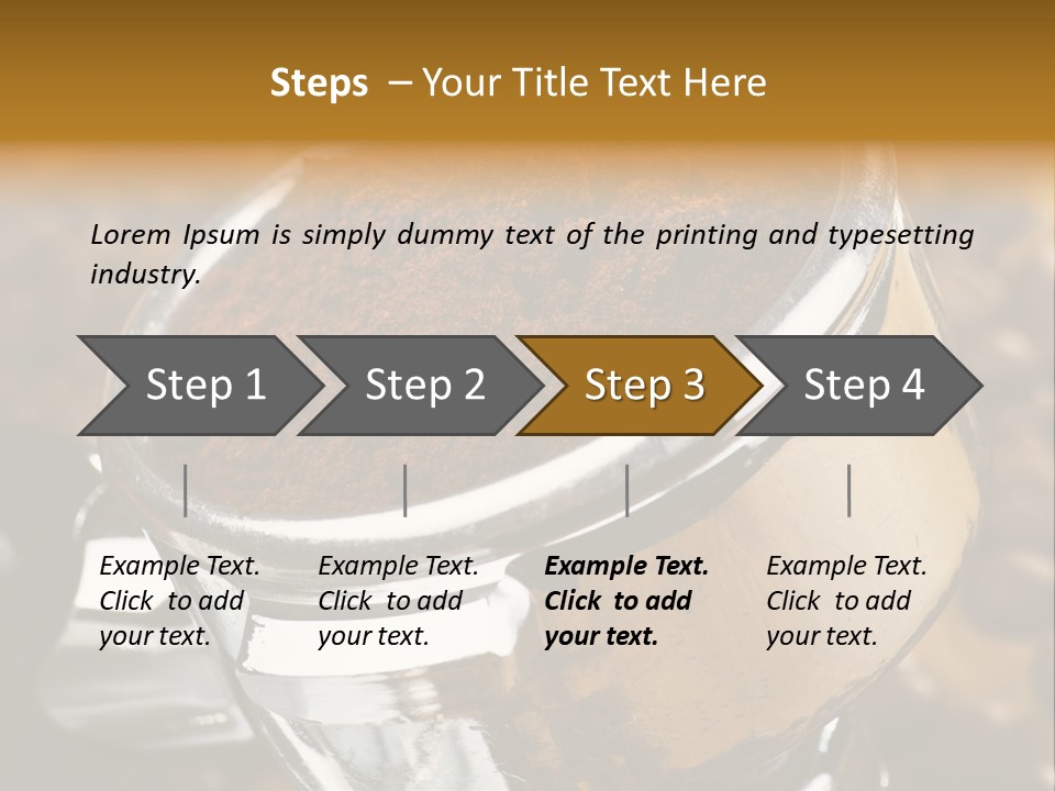 Roast Full Machine PowerPoint Template