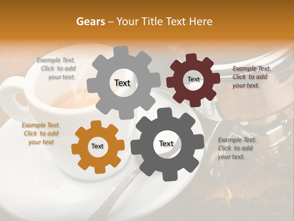 Roast Roasted Machine PowerPoint Template