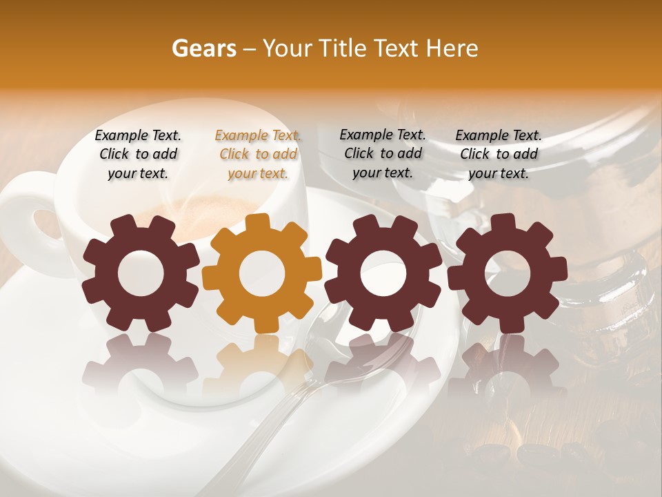 Roast Roasted Machine PowerPoint Template