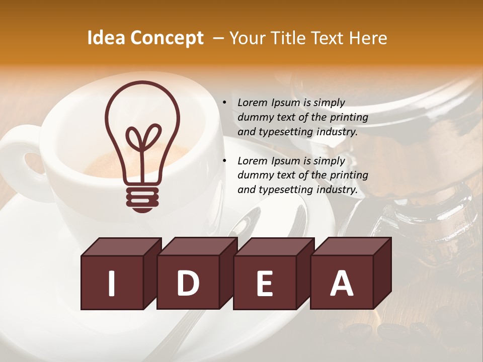 Roast Roasted Machine PowerPoint Template