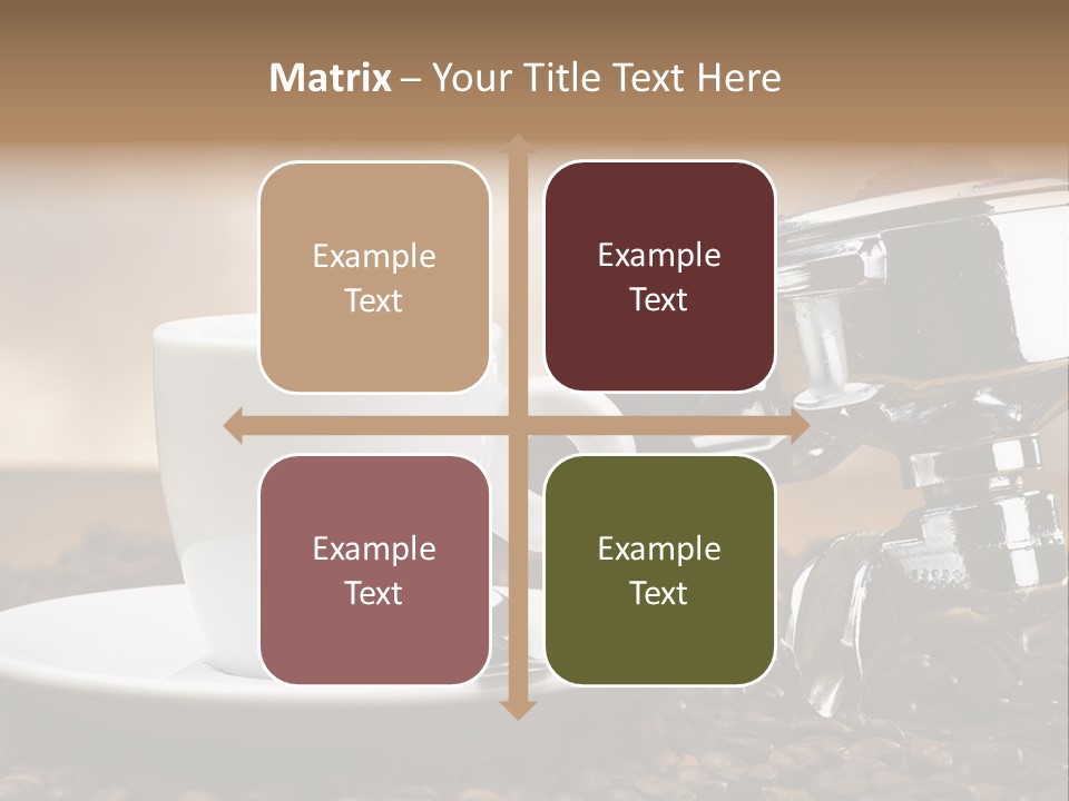 Mild Black Espresso PowerPoint Template