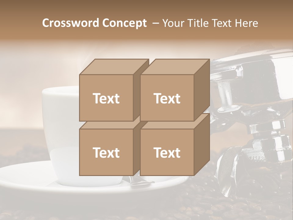 Mild Black Espresso PowerPoint Template
