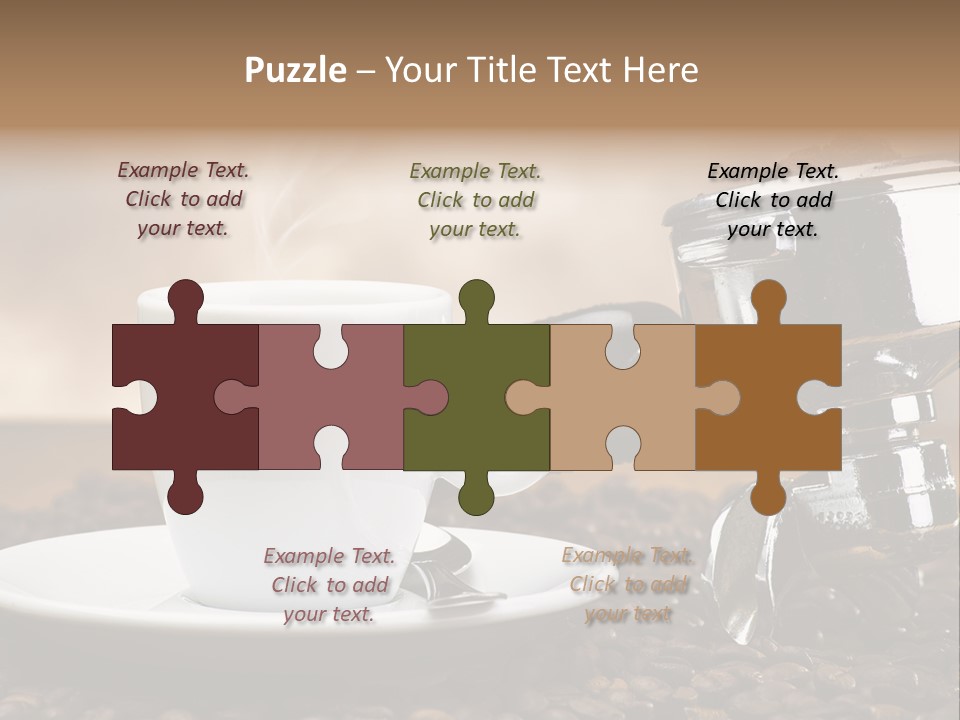 Mild Black Espresso PowerPoint Template