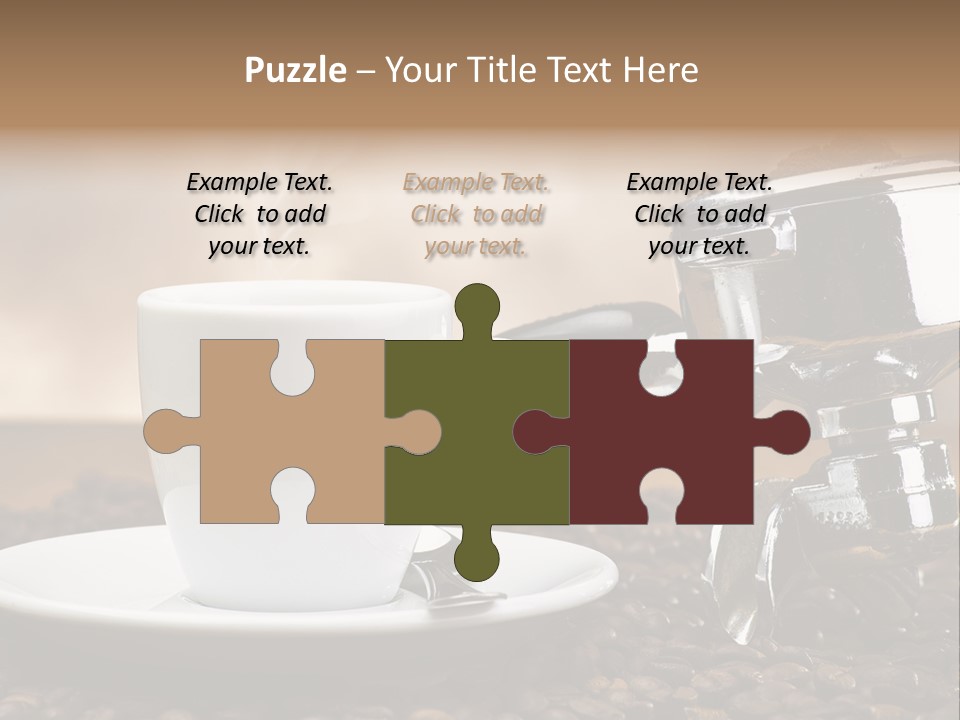 Mild Black Espresso PowerPoint Template