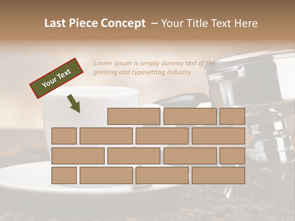 Mild Black Espresso PowerPoint Template