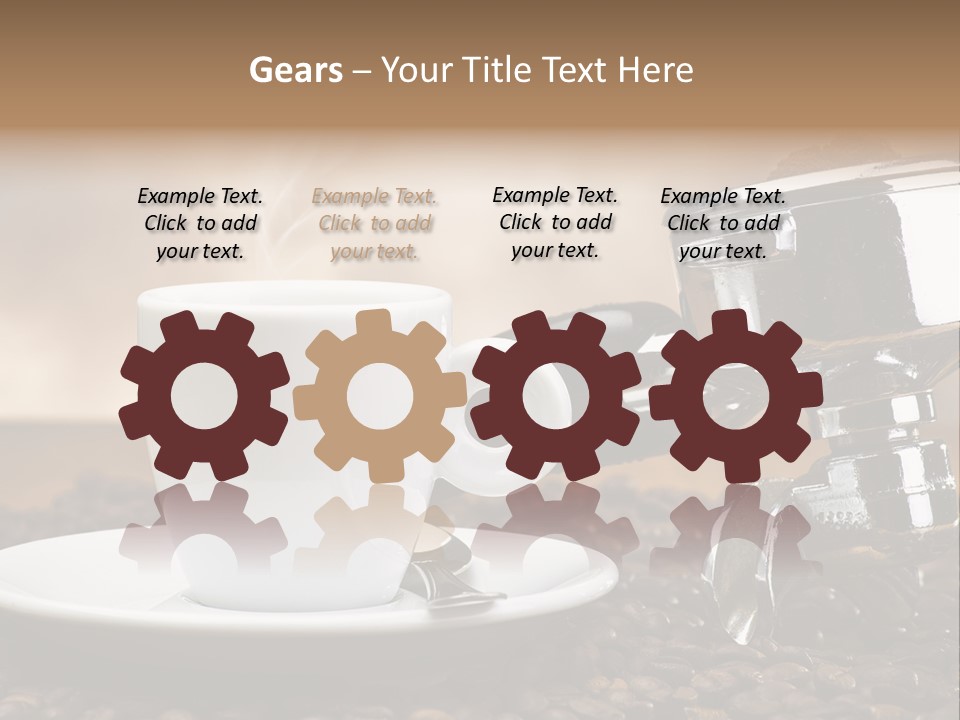 Mild Black Espresso PowerPoint Template