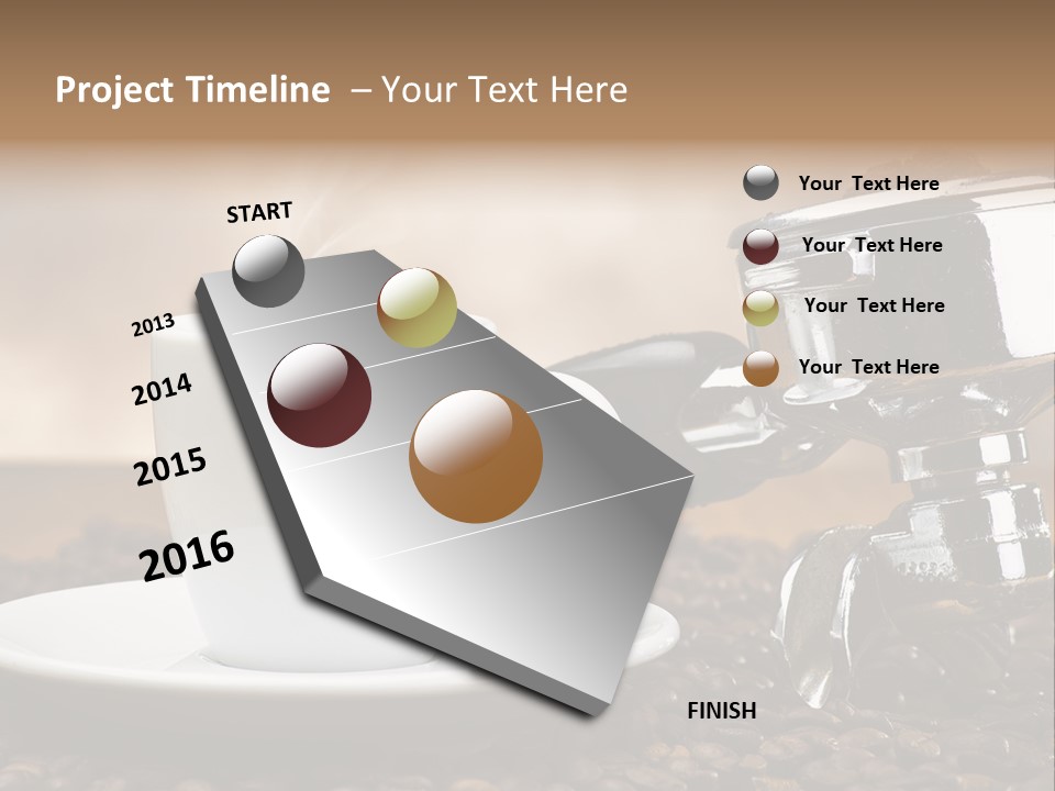 Mild Black Espresso PowerPoint Template
