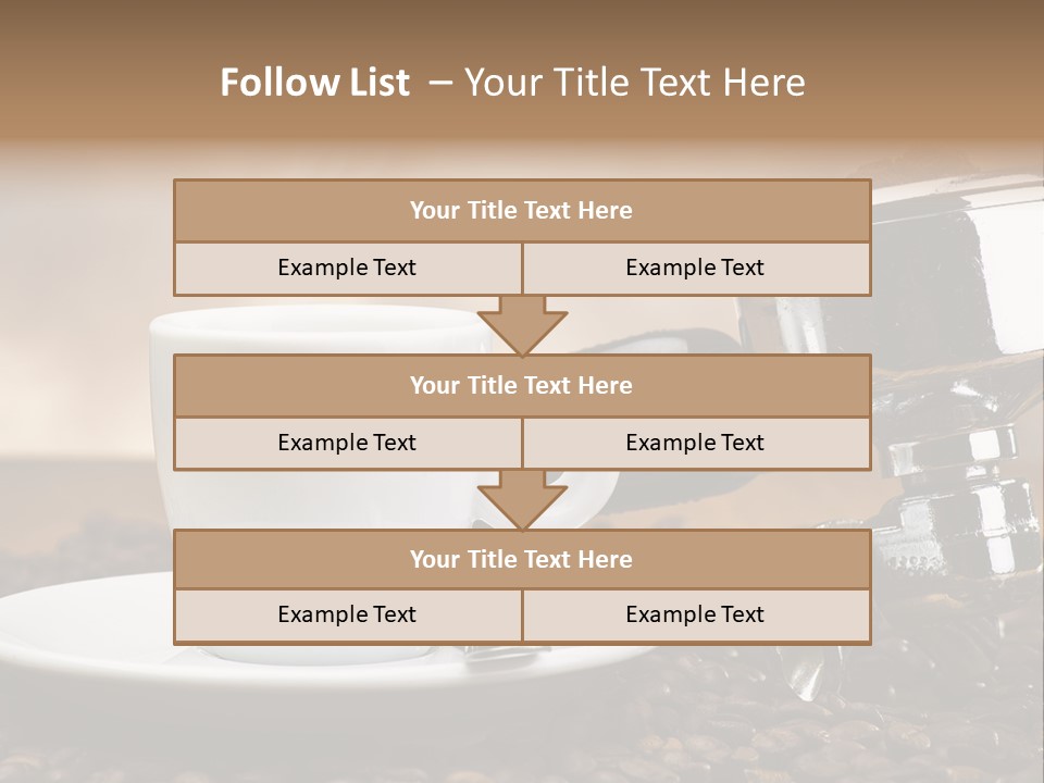 Mild Black Espresso PowerPoint Template