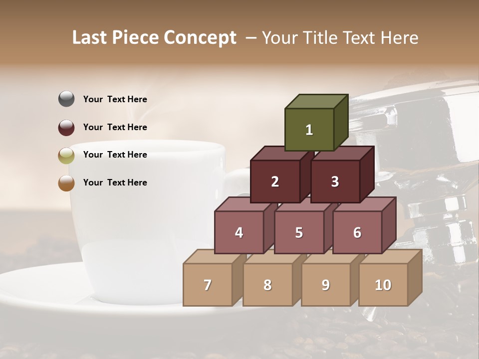 Mild Black Espresso PowerPoint Template