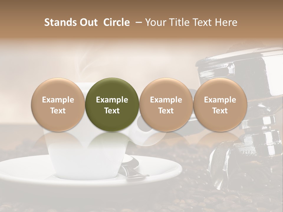 Mild Black Espresso PowerPoint Template