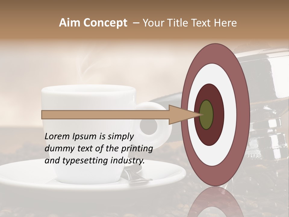 Mild Black Espresso PowerPoint Template