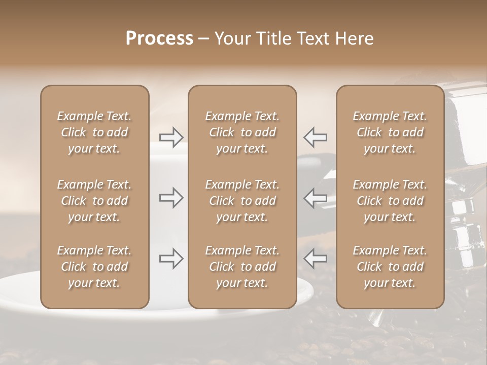 Mild Black Espresso PowerPoint Template