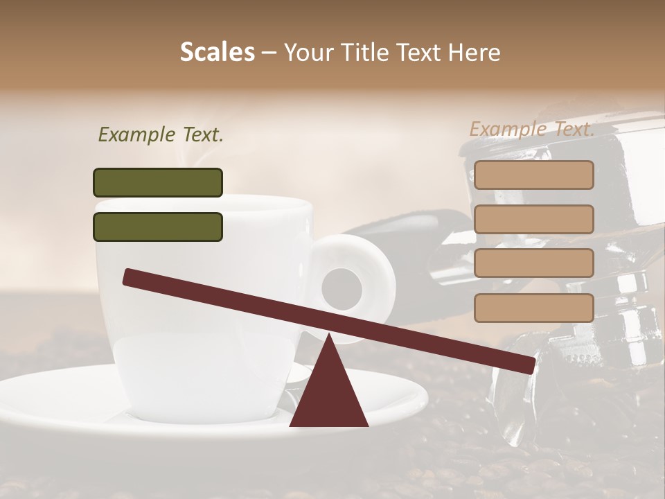 Mild Black Espresso PowerPoint Template