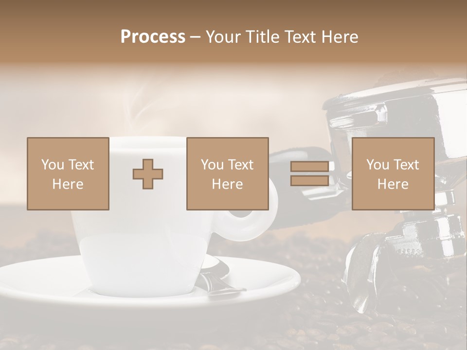 Mild Black Espresso PowerPoint Template