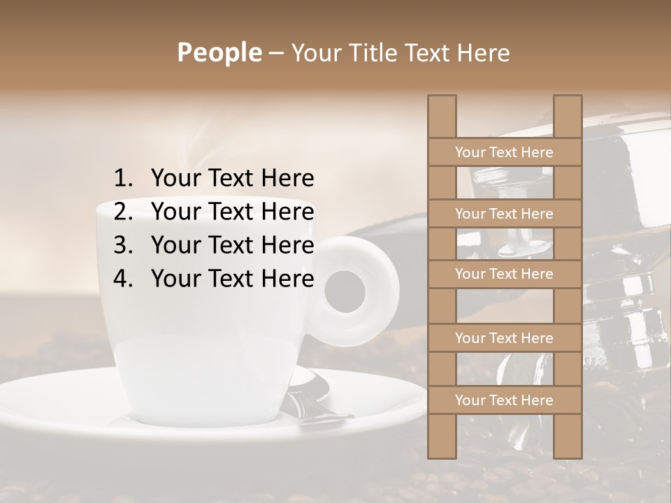 Mild Black Espresso PowerPoint Template
