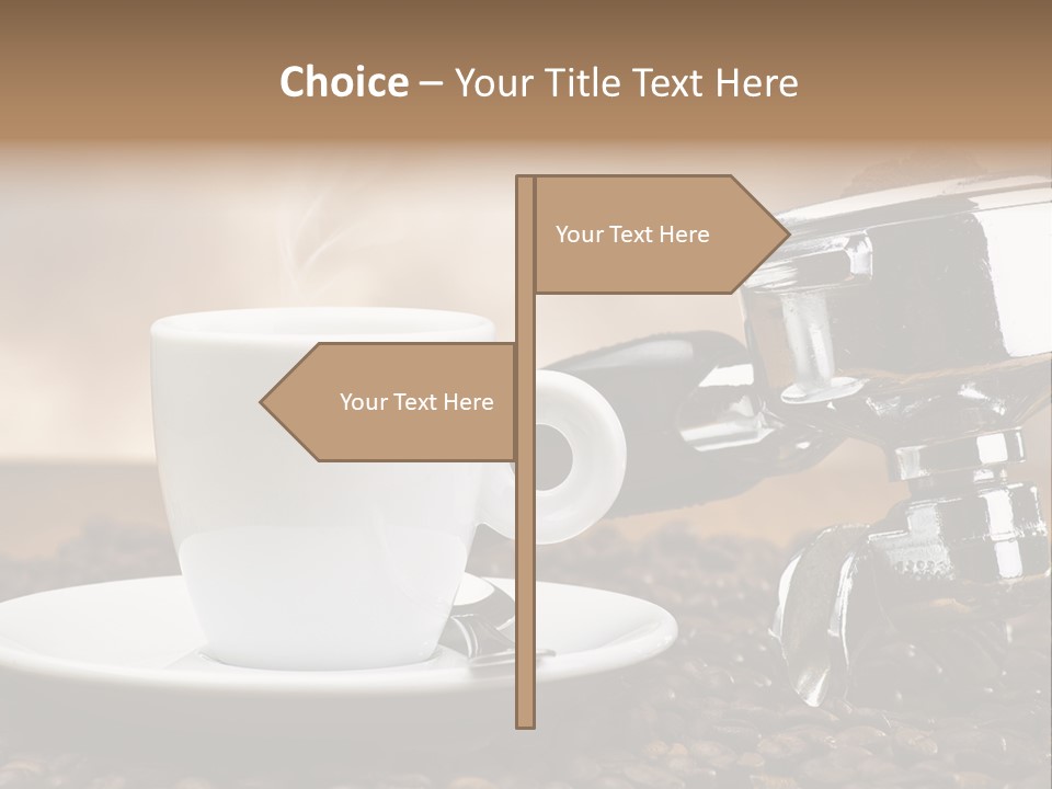 Mild Black Espresso PowerPoint Template