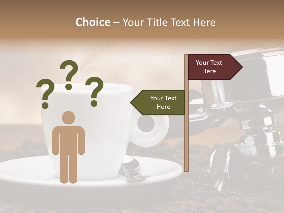 Mild Black Espresso PowerPoint Template