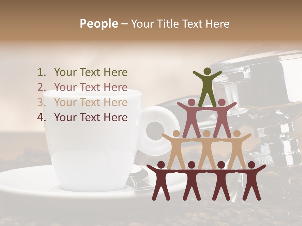 Mild Black Espresso PowerPoint Template