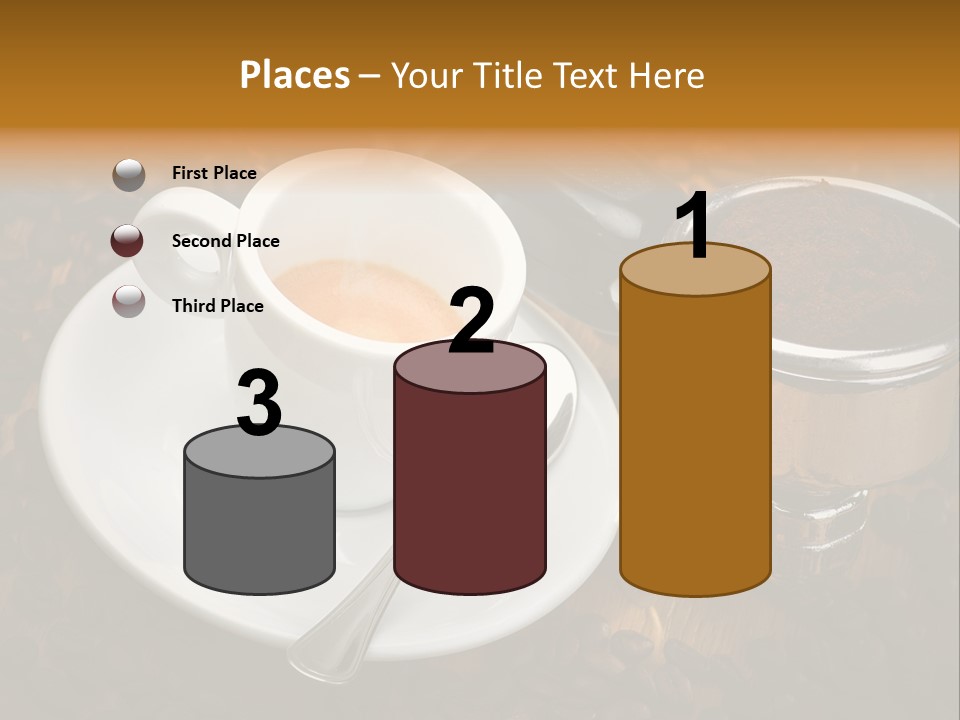 Grouphead Cup Mild PowerPoint Template