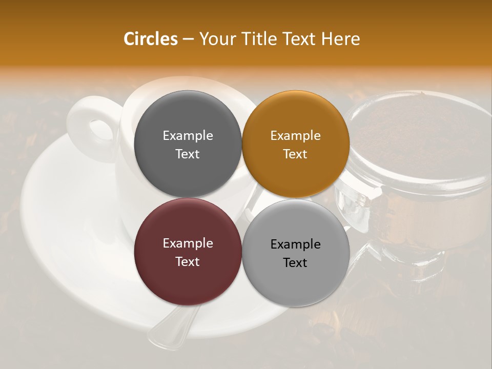 Grouphead Cup Mild PowerPoint Template