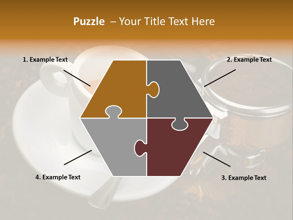 Grouphead Cup Mild PowerPoint Template