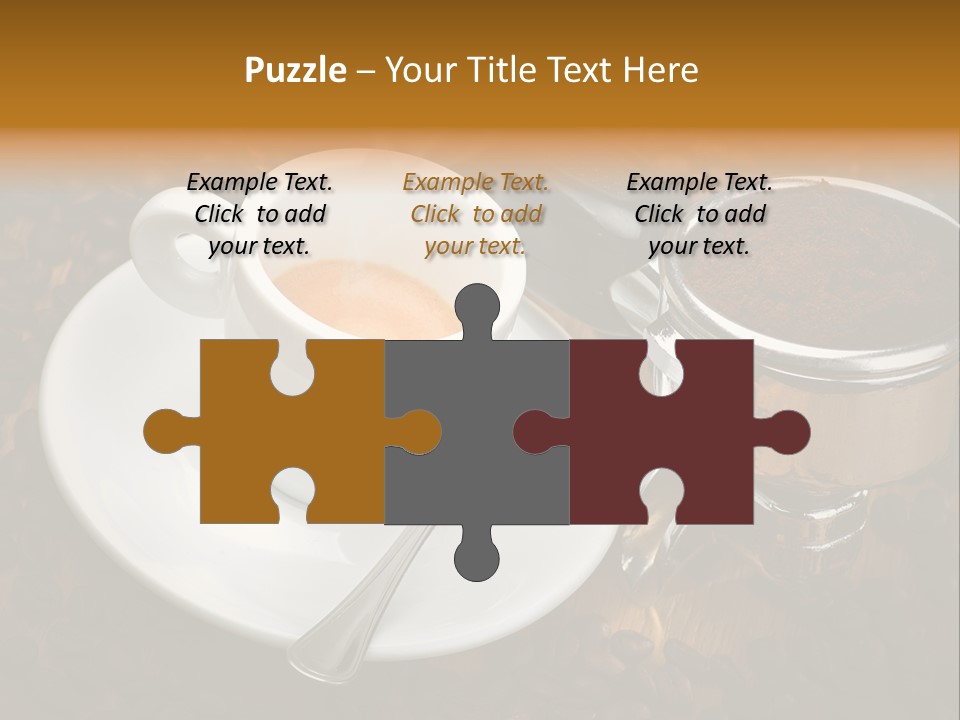 Grouphead Cup Mild PowerPoint Template