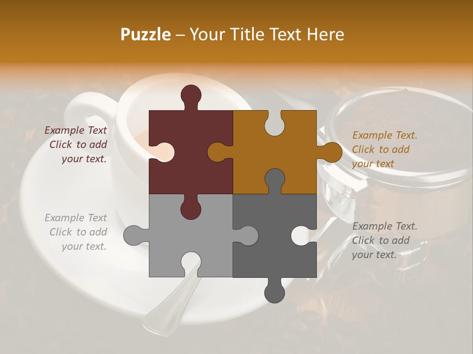 Grouphead Cup Mild PowerPoint Template