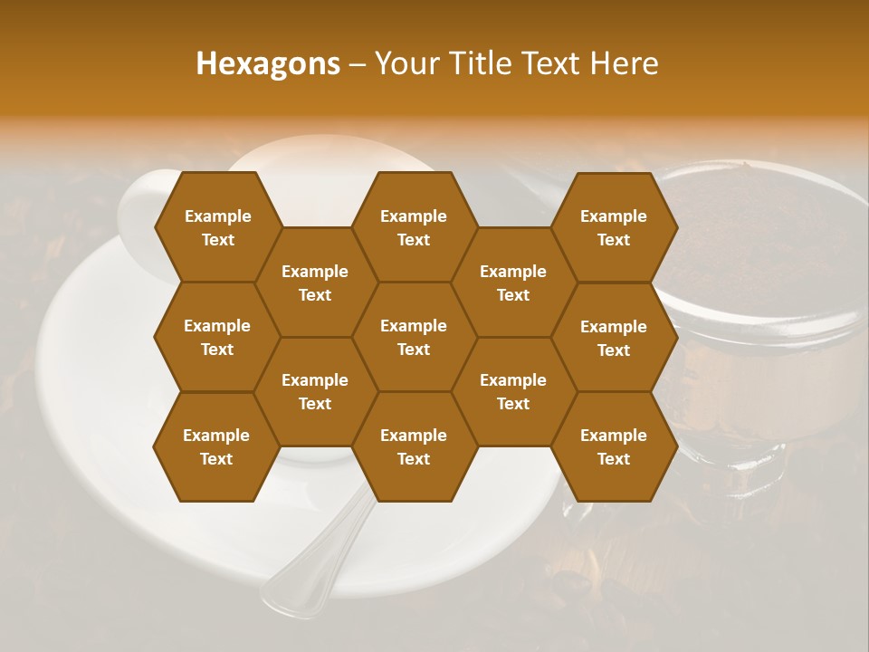 Grouphead Cup Mild PowerPoint Template