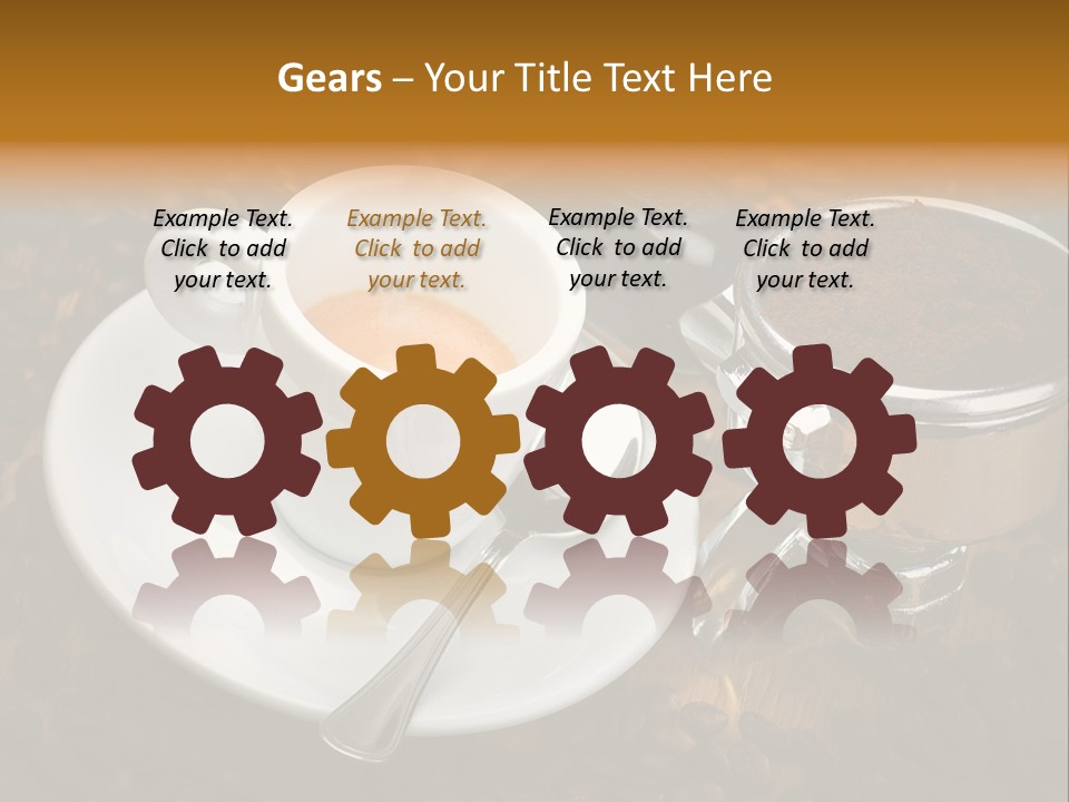 Grouphead Cup Mild PowerPoint Template