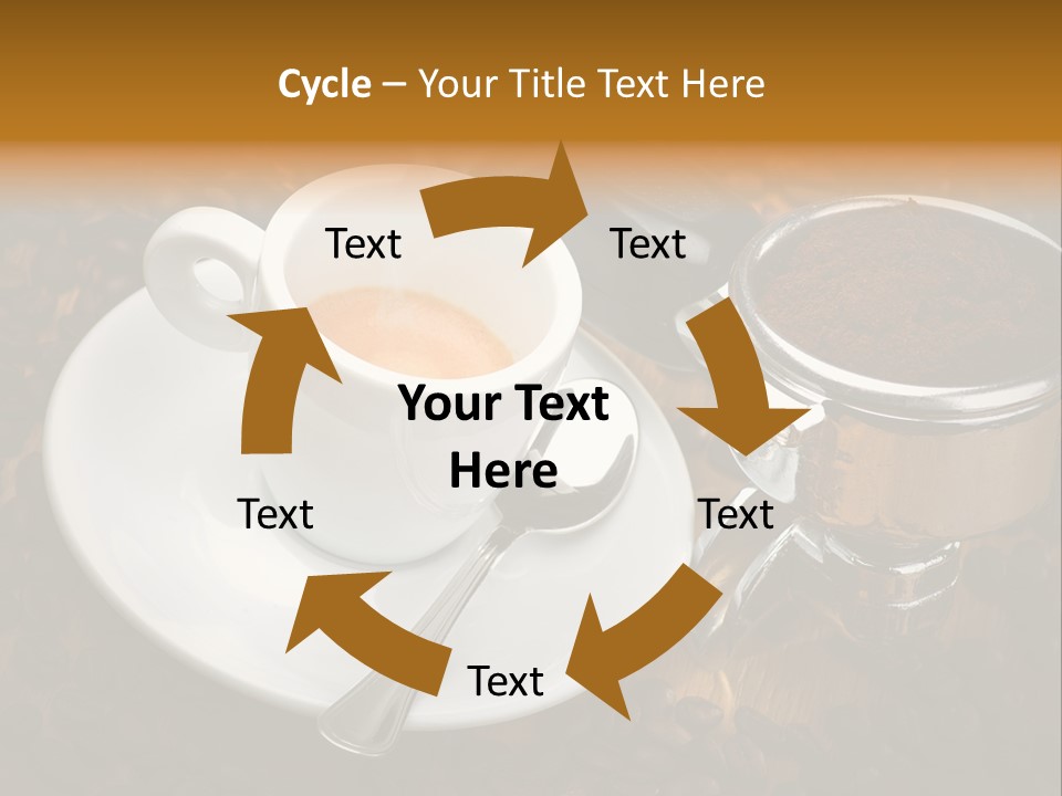 Grouphead Cup Mild PowerPoint Template