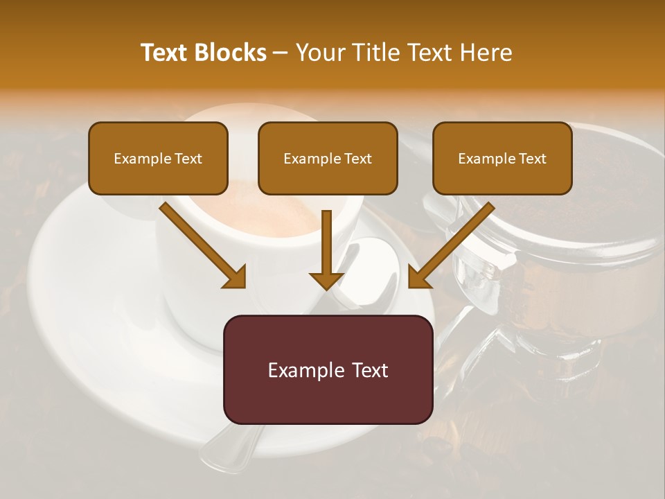 Grouphead Cup Mild PowerPoint Template