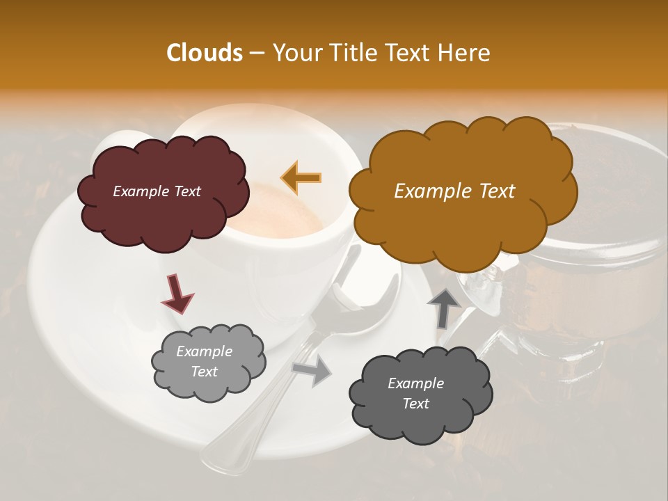 Grouphead Cup Mild PowerPoint Template