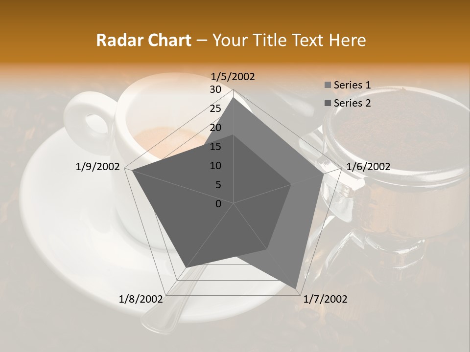 Grouphead Cup Mild PowerPoint Template