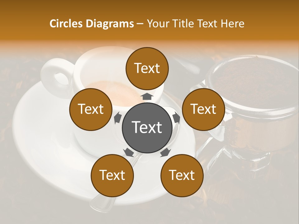 Grouphead Cup Mild PowerPoint Template