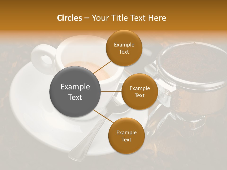 Grouphead Cup Mild PowerPoint Template