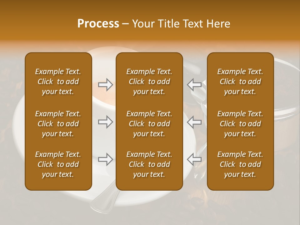 Grouphead Cup Mild PowerPoint Template