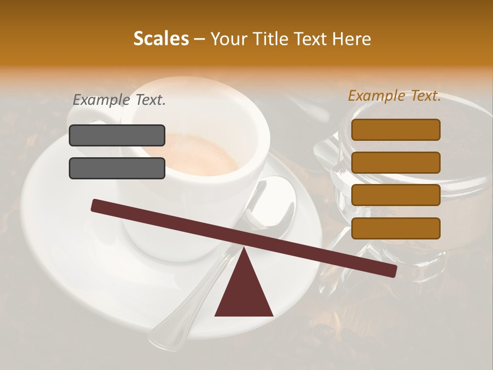 Grouphead Cup Mild PowerPoint Template