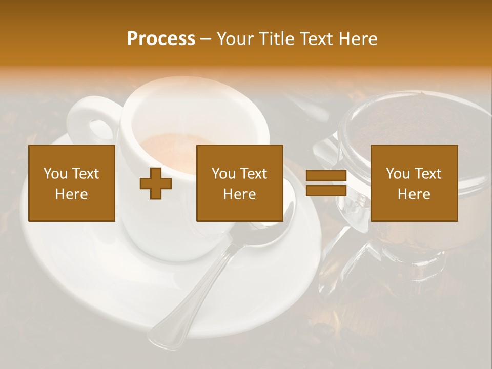 Grouphead Cup Mild PowerPoint Template